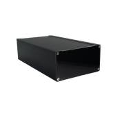 Корпус приборный алюминиевый анодированный черный PCBBOX-112x59x200-BK