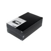 Корпус приборный алюминиевый анодированный черный PCBBOX-112x59x175-BK
