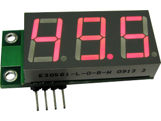 SAH0012R-50 - Миниатюрный цифровой встраиваемый амперметр (до 50А) постоянного тока