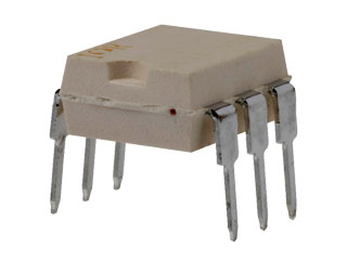 4N35, 1-канальный оптотранзистор, выход 100 мА, DIP-6