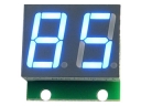 SHD0028UB - Двухразрядный светодиодный семисегментный дисплей со сдвиговым регистром, голубой ультра-яркий
