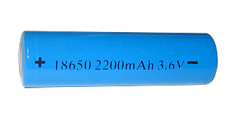 18650C, Li-Ion аккумулятор, 3.6V, 2200mAh
