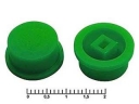 A03 зеленый колпачок для кнопки