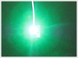 SHL0015G-0.4 - Стробоскоп светодиодный, зеленый, 0.4сек