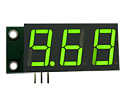 SVH0001G-10, вольтметр 0..9,99В, зеленый индикатор