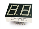 FYD-5621AG-21, 2-х разр. светод. индикатор, зеленый, (ОK)