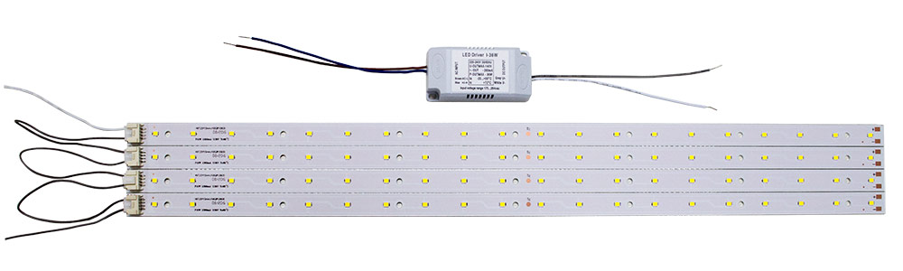Комплект светодиодного светильника 36 Вт, 5700 К, 4500 Люмен - AFFINA ECM-1