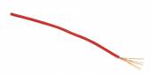 Провод ПВАМ монтажный красный 0,35 кв.мм, 1 метр