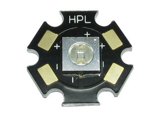 HPL-H77FG1BA , Зеленый, 70 Лм, 120 градусов, на звезде