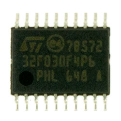 STM32F030F4P6, TSSOP-20, ARM 32-bit Cortex-M0 48MHz, Flash 16K, 4K SRAM