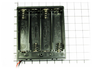 BH640 батар. отсек с крышкой и выключ. 4 элемента AA