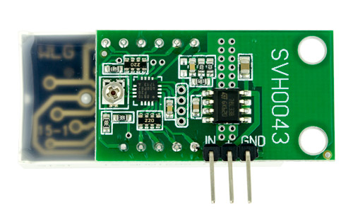 SVH0043UG-100, вольтметр 0..99,9 В, ультра яркий зелёный индикатор