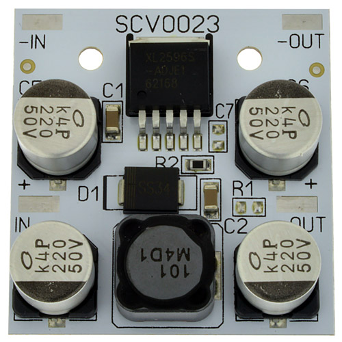SCV0023-ADJ-3A - Регулируемый импульсный стабилизатор напряжения 1.2-37  V, 3 А