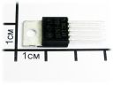 LM2576T-ADJ, TO-220, 52 kHz, 3A, регулируемый.