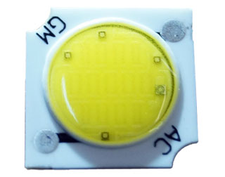 Светодиодная матрица белая 5500К, 5W, 23mA, AC 220V, 400lm, 15x15mm