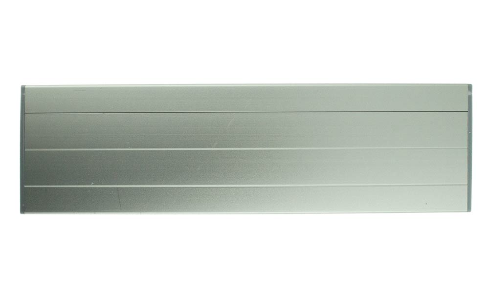 Корпус приборный алюминиевый анодированный серебристый PCBBOX-112x59x200-SR