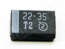 Конденсатор ЧИП-тантал D, 22uF х 35V