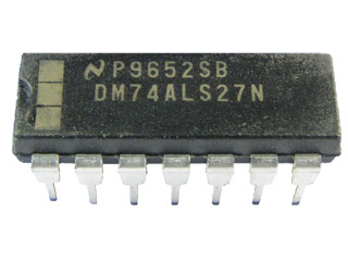 DM74ALS27N, DIP-14, Микросхема
