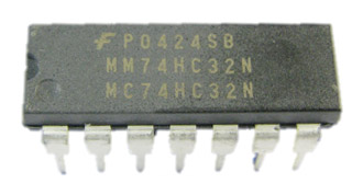MM74HC32N, DIP-14, Микросхема