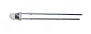 FYL-3014UBC, 2000-3000mcd, 30гр. светодиод синий, 3мм