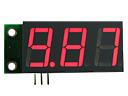 SVH0001R-10, вольтметр 0..9,99В, красный индикатор