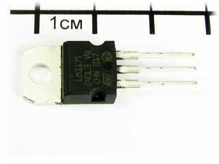 LM317T, 1.5A, TO-220