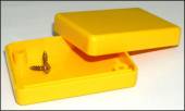 BOX-KA08 - Корпус пластиковый 65x45x22, желтый