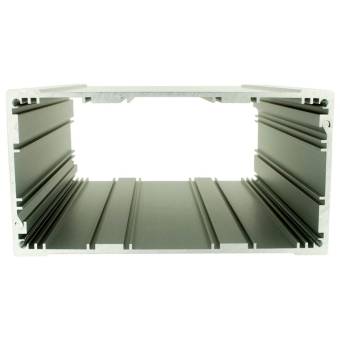 Корпус приборный алюминиевый анодированный серебристый PCBBOX-112x59x175-SR