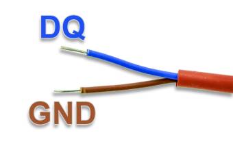 Цветовая маркировка в двухпроводных датчиках DS18B20IP67 от SmartModule