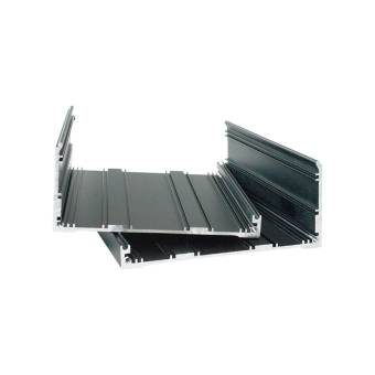 Корпус приборный алюминиевый анодированный черный PCBBOX-112x59x150-BK