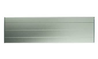 Корпус приборный алюминиевый анодированный серый PCBBOX-112x59x200-GY, вид сбоку