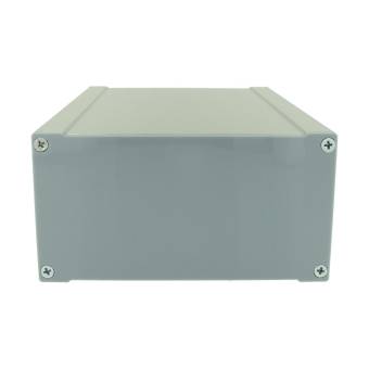 Корпус приборный алюминиевый анодированный серебристый PCBBOX-112x59x175-SR