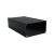 Корпус приборный алюминиевый анодированный черный PCBBOX-112x59x200-BK
