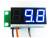 STH0014UB, встраиваемый цифровой термометр  с выносным датчиком, ультра-яркий голубой индикатор.