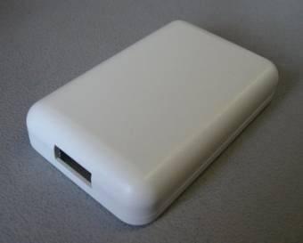 BOX-KC01 - Корпус пластиковый 86x54x18, серый